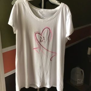 Ny&c breast cancer t shirt